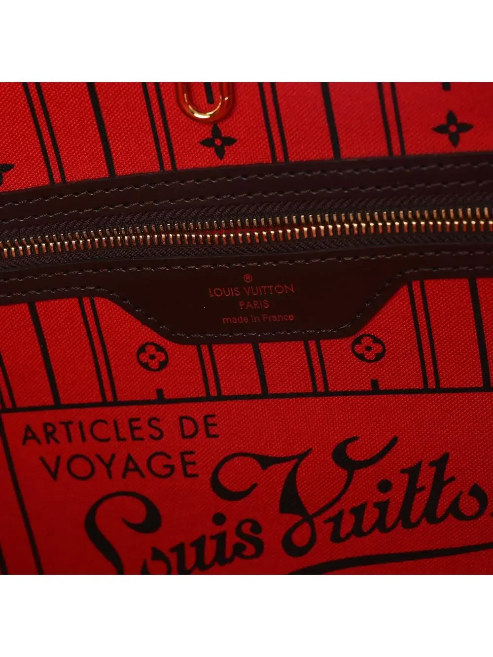 Louis Vuitton Damier Ebene Neverfull Mm #300699L14B